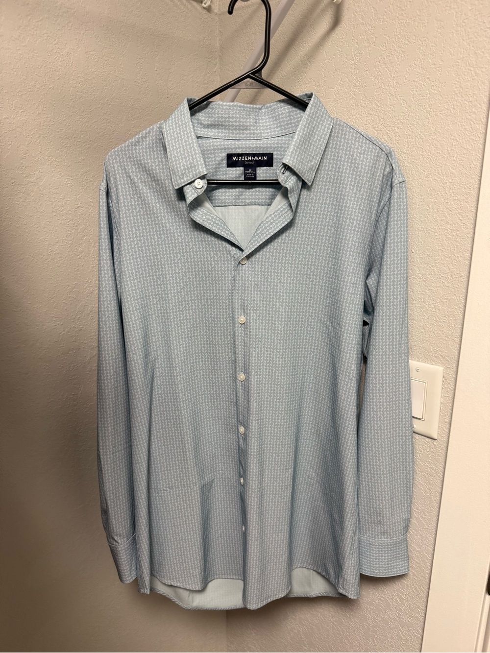 Mizzen+Main Leeward Men's Dress Shirt- Medium Trim Tall